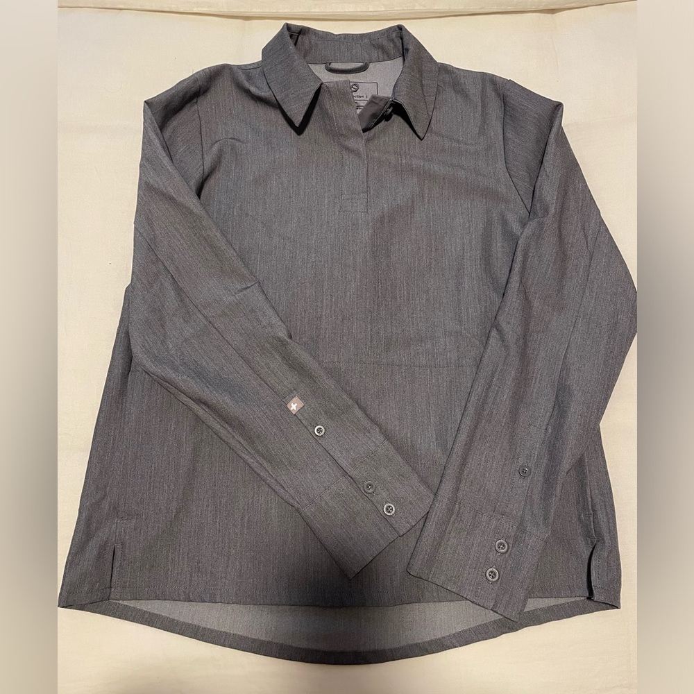 Wear Figs Scrub Top Polo